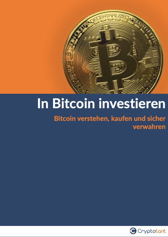 Titelseite des E-Books „In Bitcoin investieren“